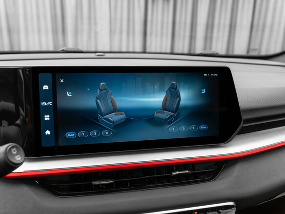 2023 Geely Coolray I Рестайлинг, голубой - вид 17