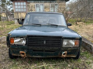 2007 Lada (ВАЗ) 2107, зелёный, 190000 рублей, вид 1