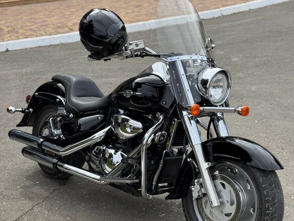 2008 Suzuki Boulevard C90, чёрный, 830000 рублей - вид 14