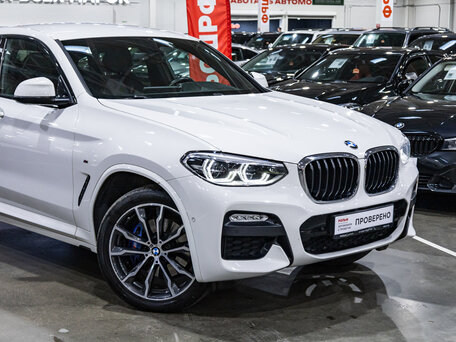 2018 BMW X4 30i II (G02), белый, 3949700 рублей, вид 5