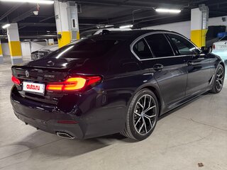2022 BMW 5 серии 530i VII (G30/G31/G38) Рестайлинг, синий, 5350000 рублей, вид 5