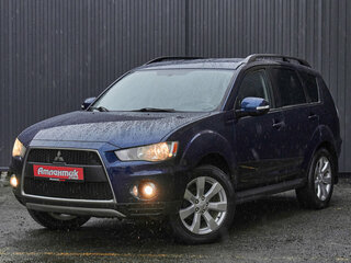 2011 Mitsubishi Outlander II Рестайлинг, синий, 1380000 рублей, вид 1