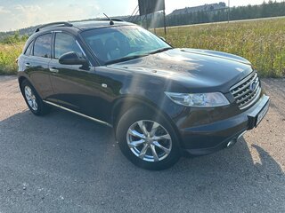 2008 Infiniti FX35 I (S50) Рестайлинг, чёрный, 1200000 рублей, вид 4