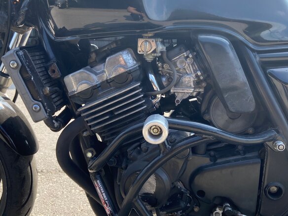 1998 Honda CB 400 Super Four, чёрный, 265000 рублей - вид 14