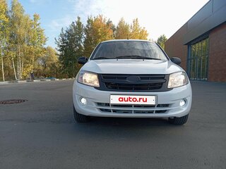 2013 Lada (ВАЗ) Granta I, белый, 380000 рублей, вид 4