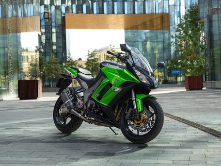 2011 Kawasaki Z 1000SX, зелёный, 575000 рублей, вид 1