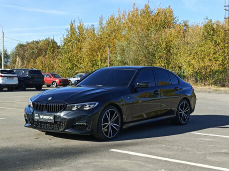 2019 BMW 3 серии 320d xDrive VII (G2x), чёрный, 3120000 рублей, вид 1
