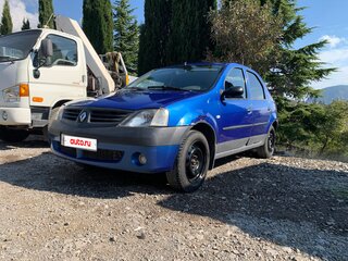 2007 Renault Logan I, синий, 250000 рублей, вид 1