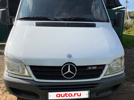 2005 Mercedes-Benz Sprinter, белый, 1670000 рублей, вид 1