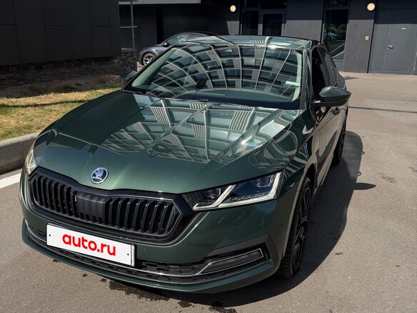 2022 Skoda Octavia IV (A8), зелёный, 2910000 рублей - вид 3