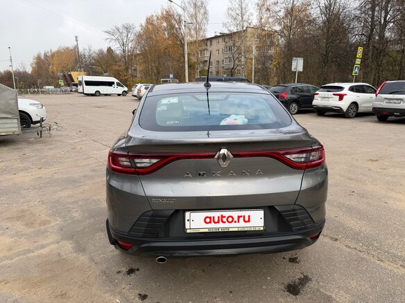 2019 Renault Arkana I, серый, 1600000 рублей - вид 2