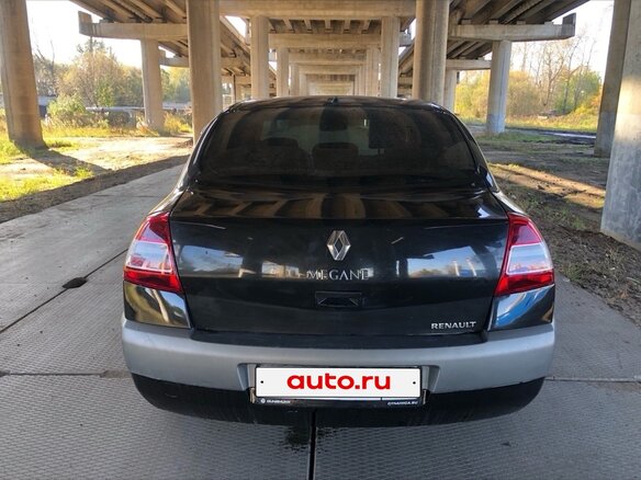 2006 Renault Megane II Рестайлинг, чёрный, 300000 рублей - вид 4