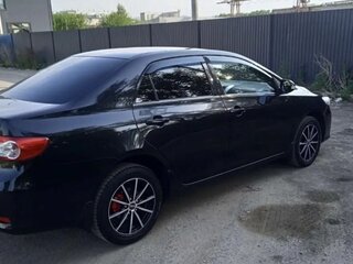 2010 Toyota Corolla X (E140, E150) Рестайлинг, чёрный, 1029000 рублей, вид 3
