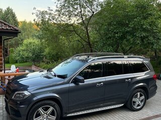 2012 Mercedes-Benz GL-Класс 500 II (X166), синий, 4500000 рублей, вид 5