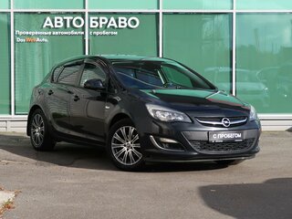 2013 Opel Astra J Рестайлинг, чёрный, 579000 рублей, вид 5