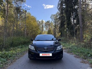 2008 Toyota Corolla X (E140, E150), чёрный, 750000 рублей, вид 1
