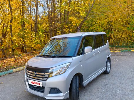 2015 Suzuki Solio II Рестайлинг, серебристый, 845000 рублей, вид 2