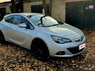 2013 Opel Astra GTC J Рестайлинг, серый, 850000 рублей, вид 3