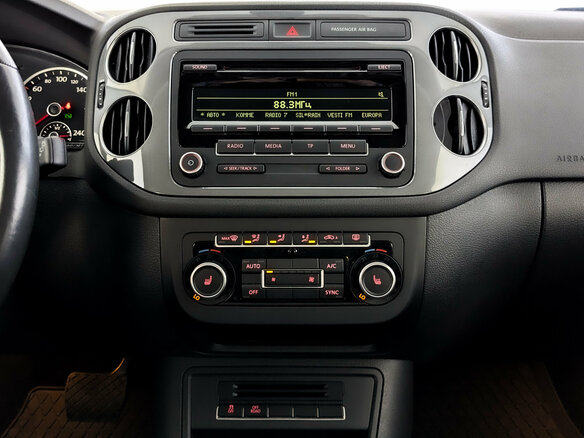 2014 Volkswagen Tiguan I Рестайлинг, чёрный - вид 14