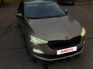 2022 Skoda Rapid II, бежевый, 1750000 рублей, вид 3