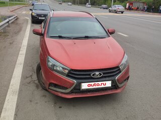 2021 Lada (ВАЗ) Vesta SW I, красный, 950000 рублей, вид 2