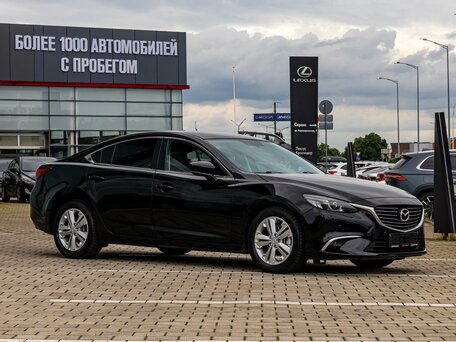 2018 Mazda 6 III (GJ) Рестайлинг, чёрный, 1695000 рублей, вид 3