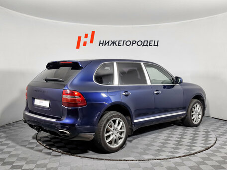 2009 Porsche Cayenne Diesel I Рестайлинг (957), синий, 1401000 рублей, вид 5