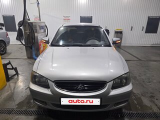 2007 Hyundai Accent ТагАЗ II, серебристый, 410000 рублей, вид 2
