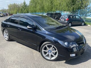 2008 Honda Civic VIII, чёрный, 910000 рублей, вид 3