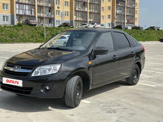 2014 Lada (ВАЗ) Granta I, чёрный, 250000 рублей, вид 1