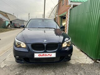 2008 BMW 5 серии 520d V (E60/E61) Рестайлинг, синий, 1470000 рублей, вид 1