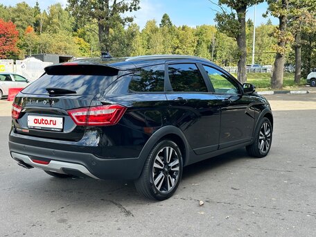 2021 Lada (ВАЗ) Vesta SW Cross I, чёрный, 1250000 рублей, вид 4