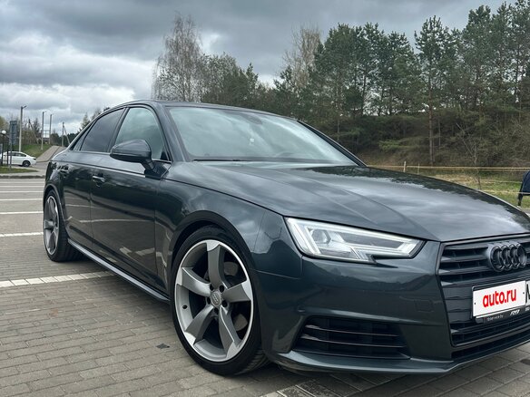2018 Audi A4 V (B9), серый