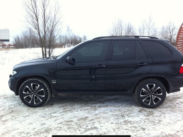 2004 BMW X5 3.0d I (E53) Рестайлинг, чёрный - вид 25