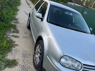 2003 Volkswagen Golf IV, серебристый, 350000 рублей, вид 2