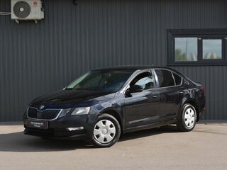 2017 Skoda Octavia III (A7) Рестайлинг, чёрный, 1099999 рублей, вид 1