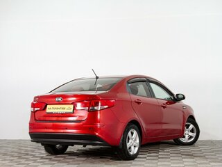 2016 Kia Rio III Рестайлинг, красный, 979000 рублей, вид 4