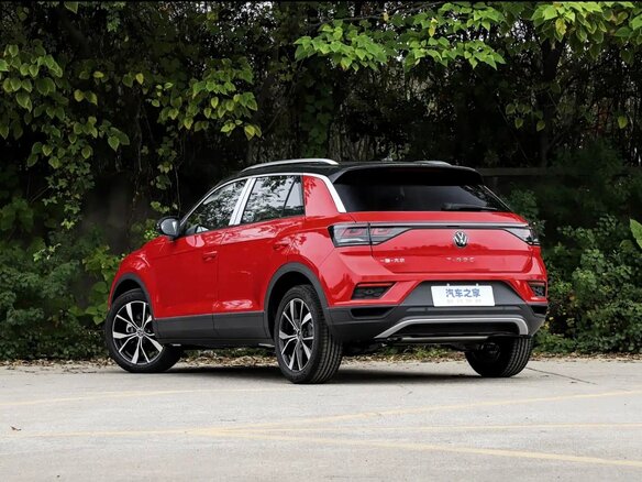 2026 Volkswagen T-Roc I (China Market) Рестайлинг, красный - вид 2