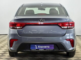 2018 Kia Rio IV, серый, 1410000 рублей, вид 4