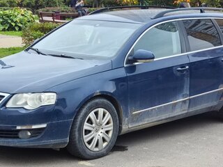 2009 Volkswagen Passat B6, синий, 430000 рублей, вид 1