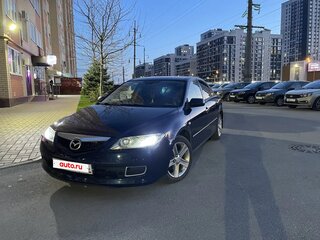 2007 Mazda 6 I (GG) Рестайлинг, синий, 520000 рублей, вид 3