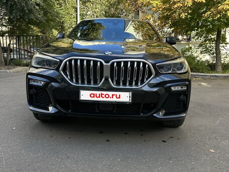 2020 BMW X6 30d III (G06), чёрный, 7300000 рублей, вид 1