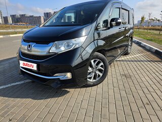 2016 Honda Stepwgn Spada V, чёрный, 1820000 рублей, вид 1