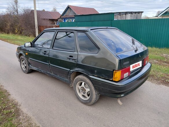 2006 Lada (ВАЗ) 2114, зелёный, 87000 рублей - вид 4