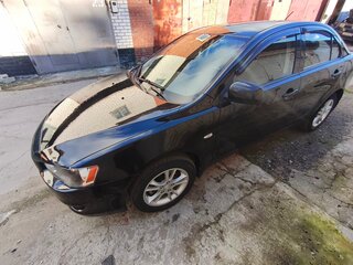 2008 Mitsubishi Lancer X, чёрный, 850000 рублей, вид 3