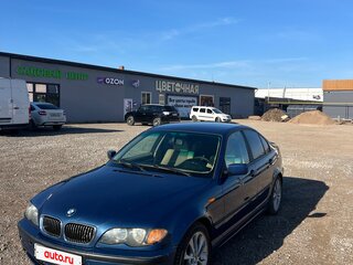 2002 BMW 3 серии 318i IV (E46) Рестайлинг, синий, 598000 рублей, вид 2