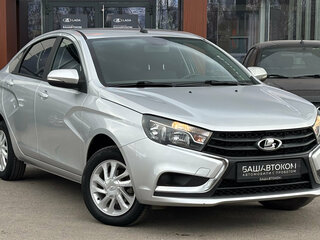2016 Lada (ВАЗ) Vesta I, серебристый, 700000 рублей, вид 2