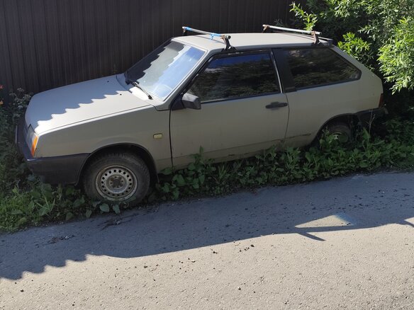 2001 Lada (ВАЗ) 2108, коричневый, 60000 рублей