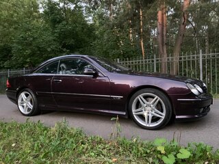 2000 Mercedes-Benz CL-Класс 600 II (C215), фиолетовый, 1700000 рублей, вид 2
