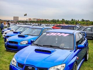 2006 Subaru Impreza WRX II Рестайлинг 2, синий, 1700000 рублей, вид 1